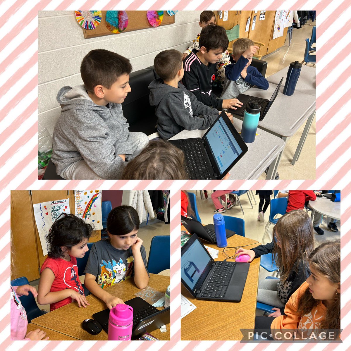 We had an incredible first day with our math buddies today! Thank you <a href="/MrsMonardo/">Mrs. Monardo</a> class for introducing us to <a href="/knowledgehook/">Knowledgehook</a> today 😊 <a href="/StJohnPaul2/">St. John Paul II Catholic Elementary School</a>