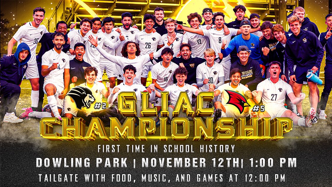 Less than 48 hours until game time! We hope to see YOU there cheering on the team as they compete for a conference championship!