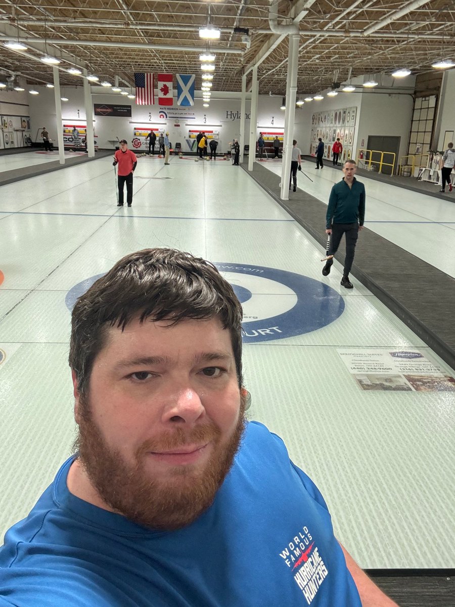 Pittsburgh Curling Club members Dustin Devine, Larry Young, Sean Mizerski, and Jay Clark traveled to Cleveland last weekend to participate in Mayfield Curling Club's 36th annual Men's Invitational Bonspiel. Much like its host city, spiel weekends rock! 🥌🎶 #pghcurling