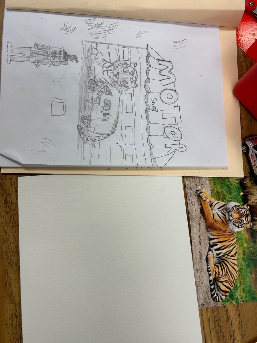 Samantha Nachlas (@ms_nachlas_art) on Twitter photo I am so impressed with the creativity of our 5th grade gators! Here are some in process pictures of their surrealist hybrid animals :)
<a href="/GES_Principal/">Jennifer A. Seidel</a> I am so impressed with the creativity of our 5th grade gators! Here are some in process pictures of their surrealist hybrid animals :)
<a href="/GES_Principal/">Jennifer A. Seidel</a>
