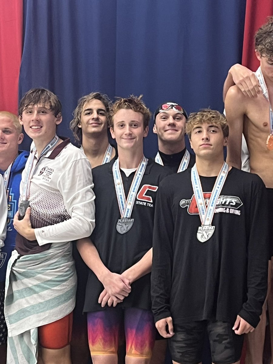 Congratulations Boys 200 Medley- 4th at States! @CreeksideATH