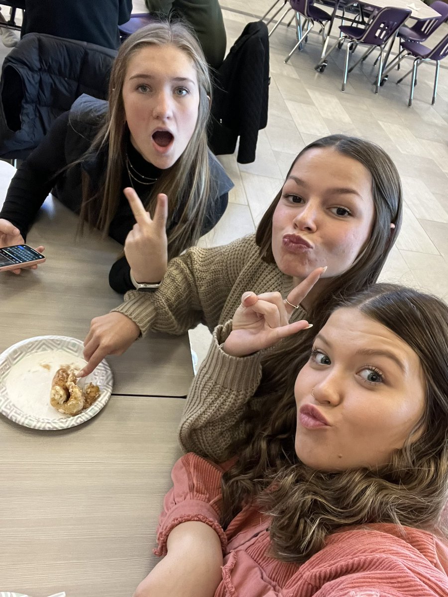 This is what happens when you give students your phone to show them the selfie you just took. #selfieswithouttheprincipal