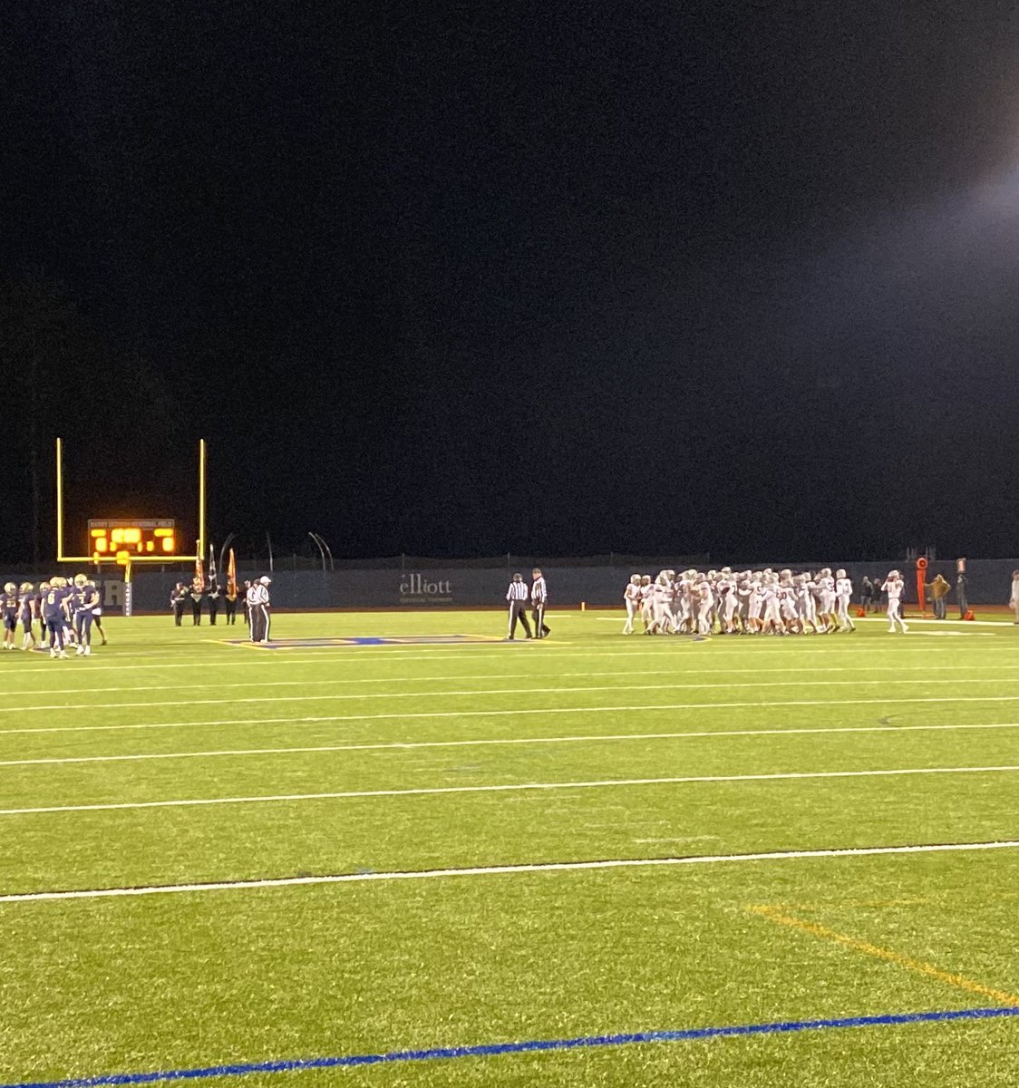 Game time in Hanover at the round of 8  playoff game for our Spartan football team! Lets go Stang! <a href="/BishopStangAD/">Stang Athletics</a>