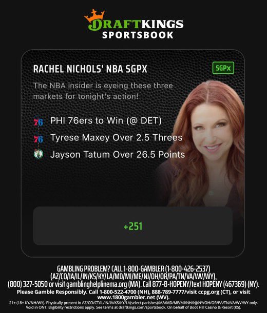 Rachel Nichols tweet media