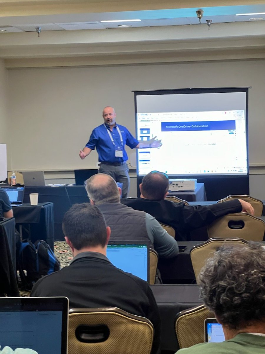 Another successful #HECC2023 conference in the books. I always enjoy sharing what East Noble is doing as well as some Microsoft tools that can help staff out. Thanks for all those that attended my sessions and hopefully you got some good information to share with your district.