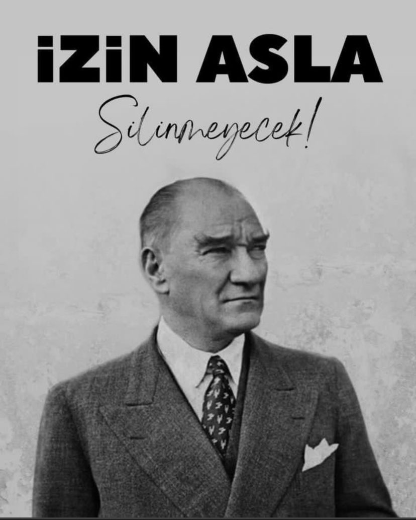 SAYGI, MİNNET ve ÖZLEM İLE🇹🇷
#10KasımDünyaÖlümsüzlükGünü 
#10KasımAtatürküAnma