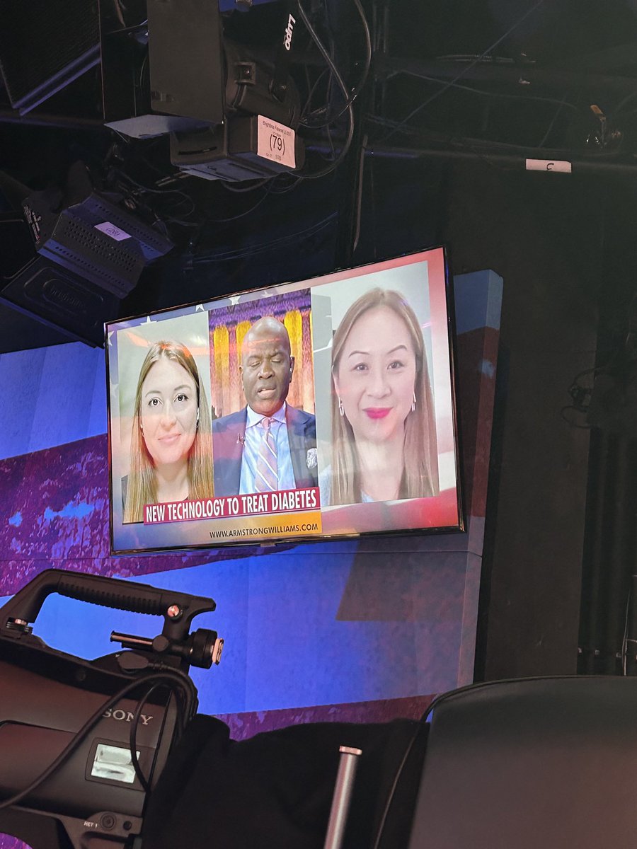 Excited to have our members on the Armstrong Williams show to talk #medtech and diabetes treatment with Insulet and ⁦<a href="/myomnipod/">Omnipod</a>⁩ ⁦<a href="/AdvaMedUpdate/">AdvaMed</a>⁩