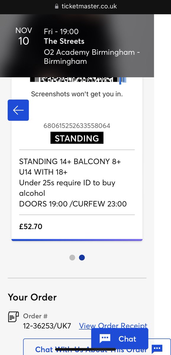GreenwayPhoto's tweet photo. 2x tickets, standing/general admission for The Streets #tonight ie NOW at #O2academy #Birmingham #mikeskinner #thestreets #gigtickets https://t.co/aDaHkgdMrv