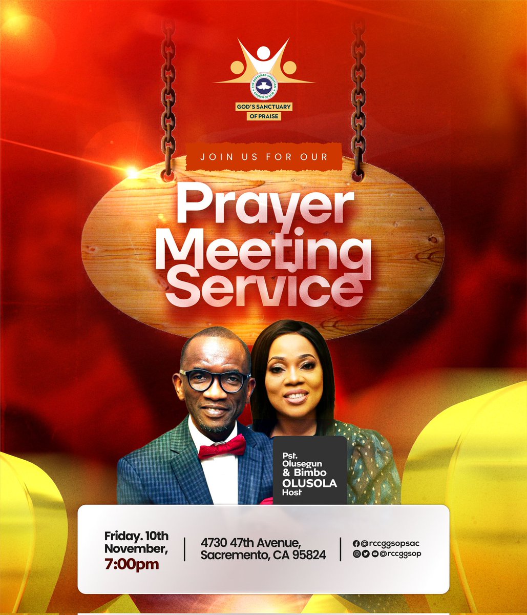 RCCGGSOP's tweet photo. Join us this evening as we pray together https://t.co/o84zHMddO6