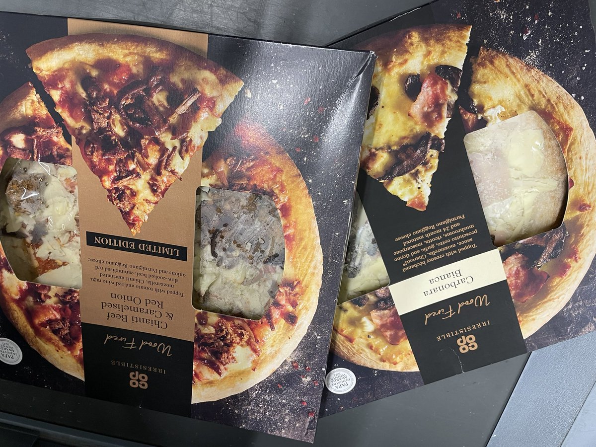BeardedTrev's tweet photo. New @coopuk pizza range?
#getinmybasket https://t.co/m2NDGbdVqd