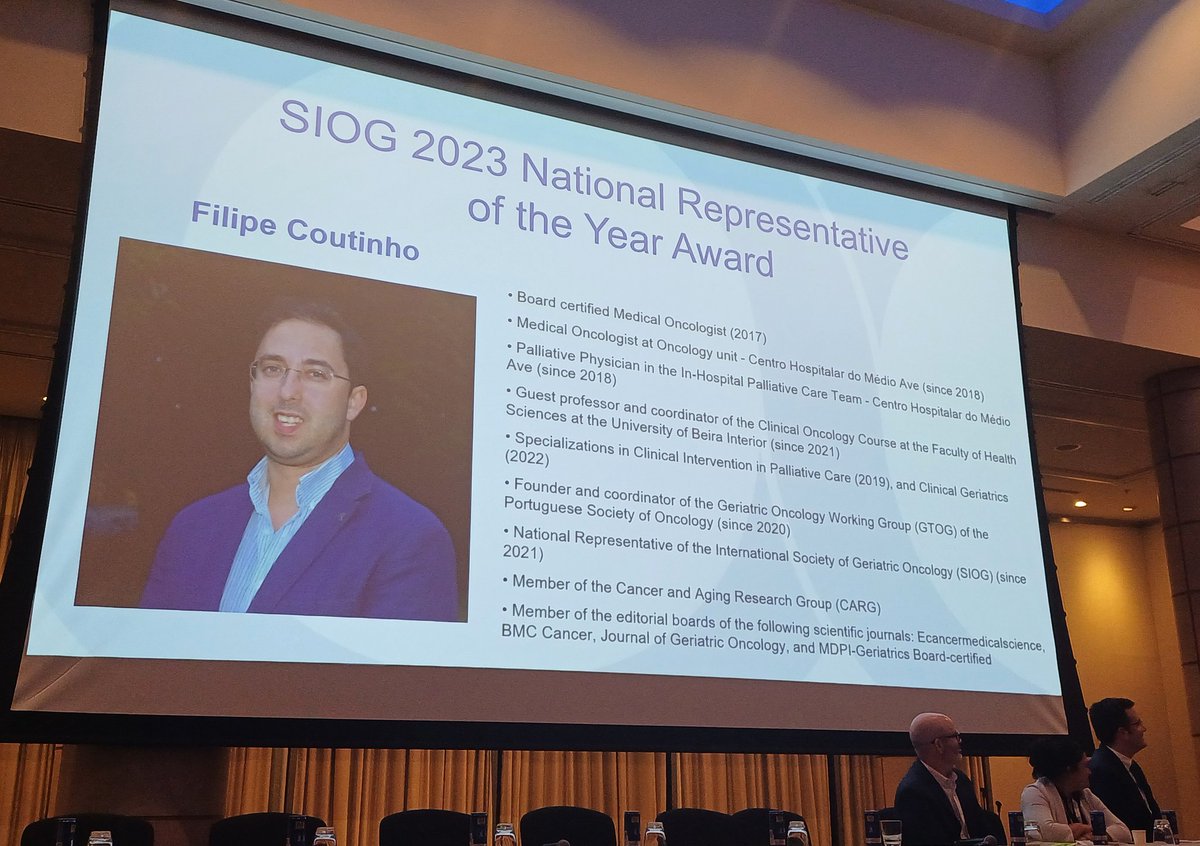 Congratulations to @Dr_F_Coutinho ! So very well deserved! Hooray 🇵🇹 @YoungSIOG @SIOGorg