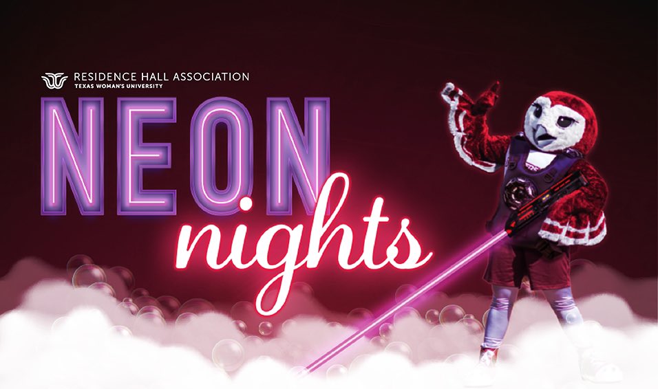 TWUHousing's tweet photo. Prep your calendars for an amazing lineup of events happening in Housing &amp; Dining next week!! @pioneerkitchen @txwomans Neon Nights is 11/15 6-8pm Amphitheater! https://t.co/w6UhJiMImi
