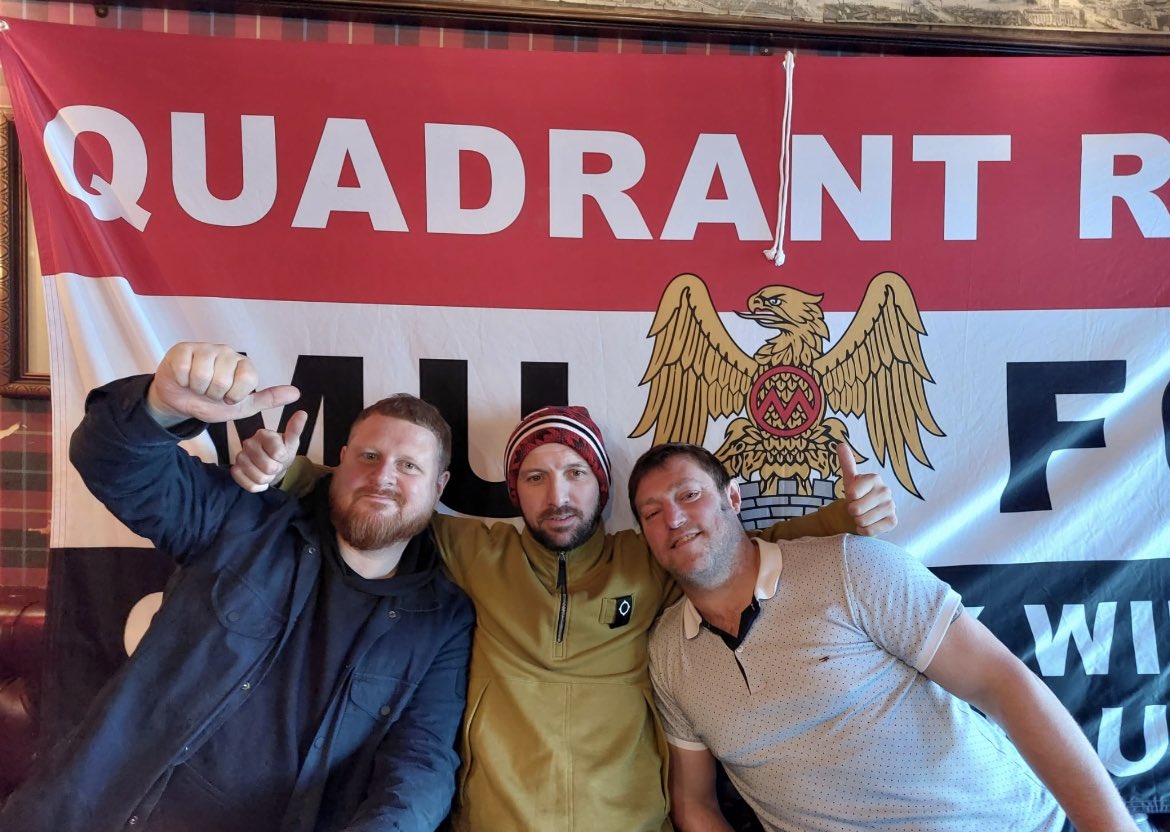 gingas1's tweet photo. Back from Copenhagen what a trip pity the result #mufc #GlazersOut https://t.co/NvmGRO1sHj