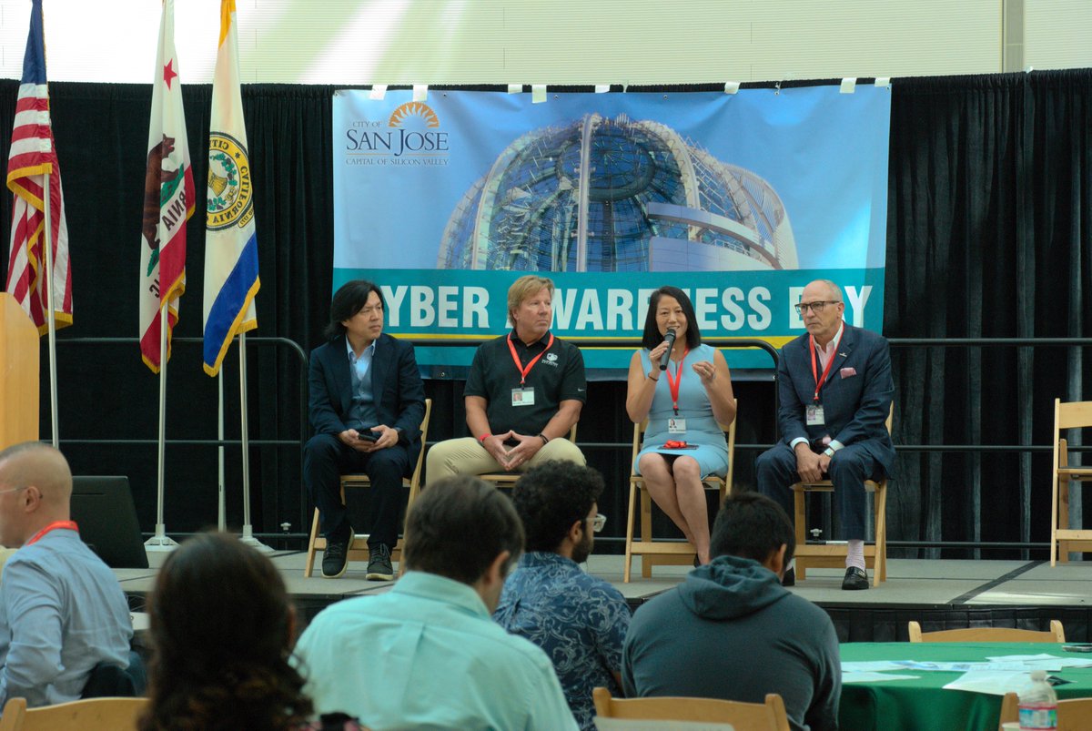 Proud to support our client and partner City of San José's inaugural Cyber Awareness event with actions. It's successful enough to happen on Oct 16, 2024 again!
