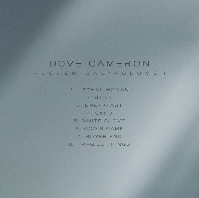 Dove Cameron Charts on X: Official runtime for each song on