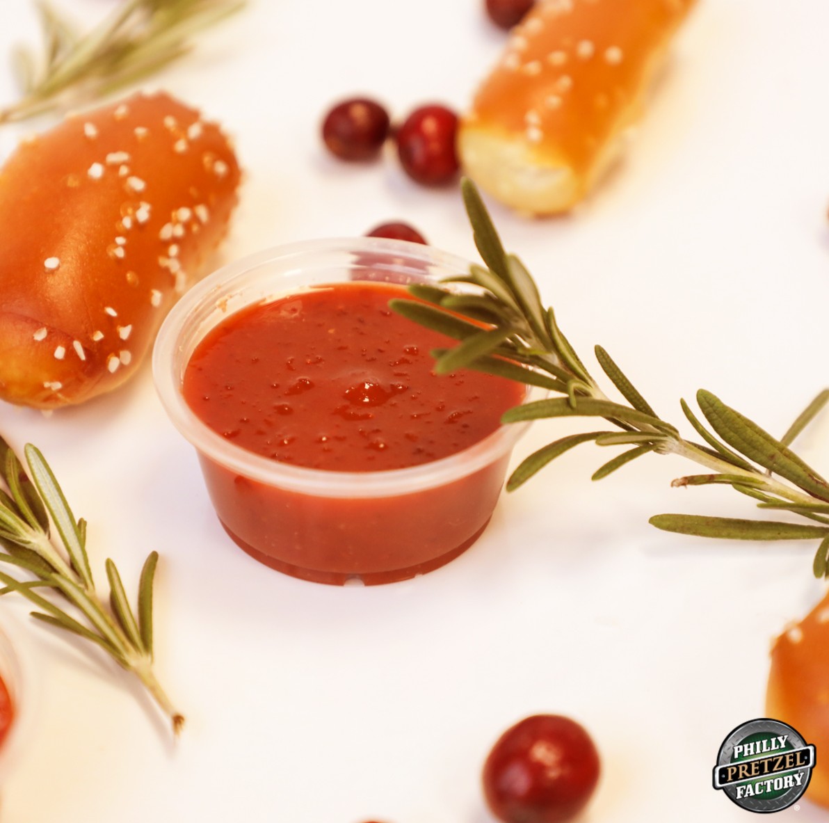 YES you heard that right...it's the perfect plus one to your pretzel! 🥨 

#cranberry #mustard #sauce #newflavor #phillypretzelfactory #pretzels #softpretzel #phillyfood #philadelphia #snacking #hungryaf #phoneeatsfirst #fall #carmel #fallfood