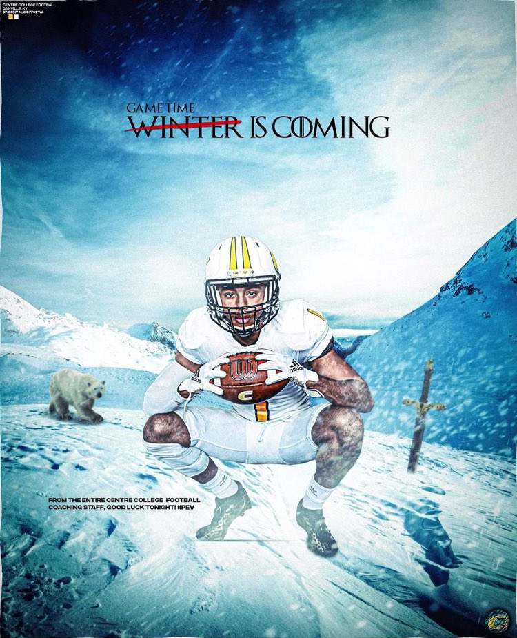 Thank you <a href="/CentreFootball/">Centre College Football</a> ‼️ #4MyTeam