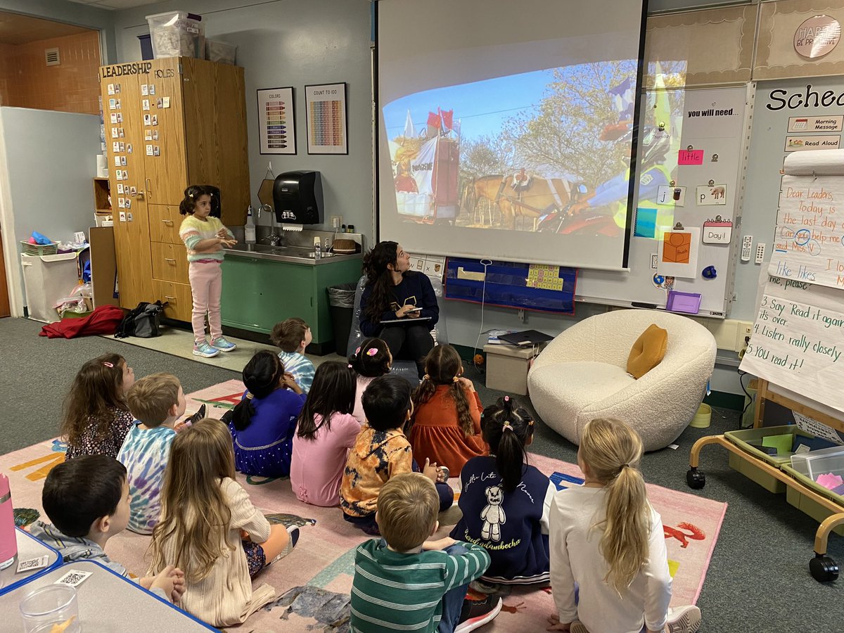 My favorite part of sharing a class with Miss. Shatah is the experiences she brings to our class. We decided to add a book all about Nicaragua to our library &amp; she shared some of her favorite memories &amp; how important her culture is to her. I feel lucky to do this w her every day!