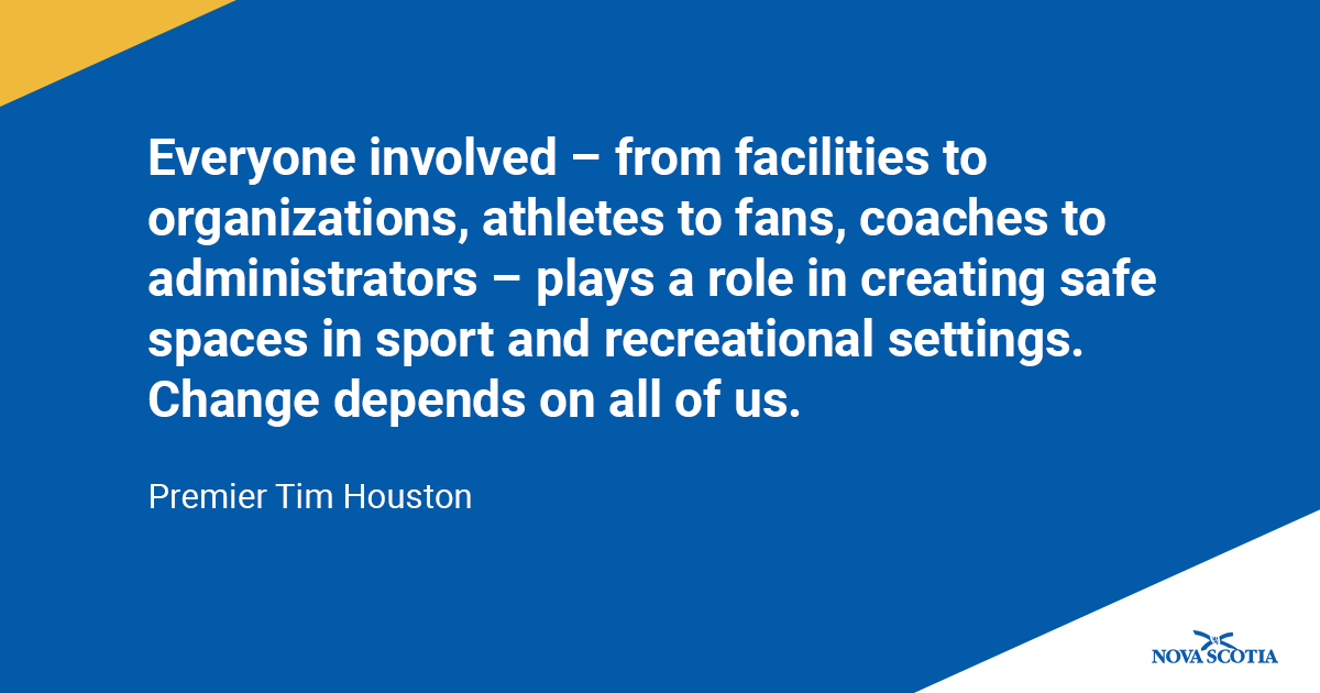 Anti-Racism in Sport and Recreation Week is Nov 13 to 17! The provincial government, along with sport and recreation partners, are listening to what people from racialized Nova Scotia communities identify as necessary in order to achieve equity for all. ShowUpToSpeakUp.ca