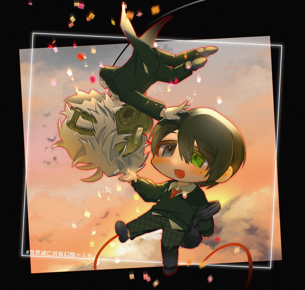 cc31x's tweet image. 遅ればせながら湊くん＆マミヤくんで参加させて頂きました🌒
11月22日リリース！！楽しみです！