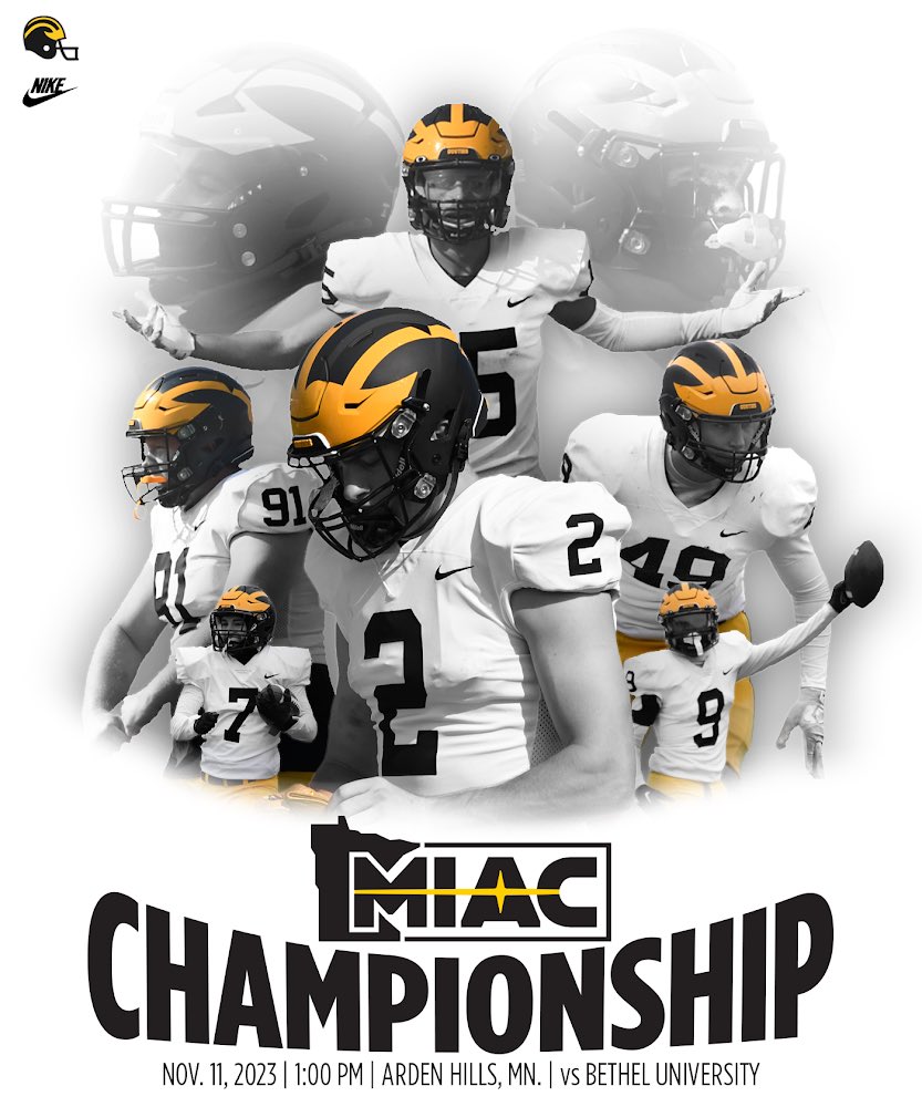 24 HOURS… #GET

🆚 Bethel
🕐 Tomorrow, 1pm
📍 Arden Hills, MN