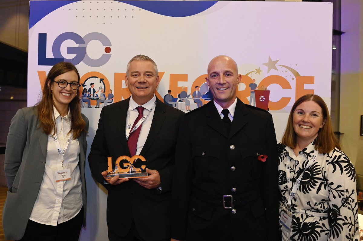 Congratulations on <a href="/EastAyrshire/">East Ayrshire</a> and <a href="/DavidPaulDoran/">David Paul Doran</a> on winning the LGC Workforce award for their superb work in the community.