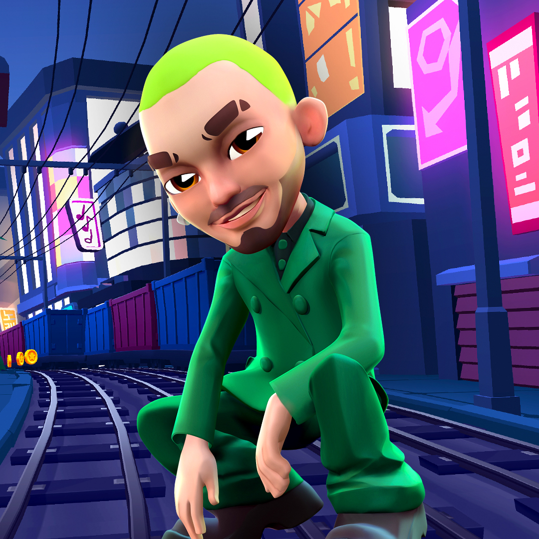 Subway Surfers on X: Don't miss out! 🤩 Beat J Balvin's top run for the  chance to win an exclusive, signed J Balvin prize, 1,000,000 Coins, 1,000  Keys, and more! ⚡ #BalvinsTopRun