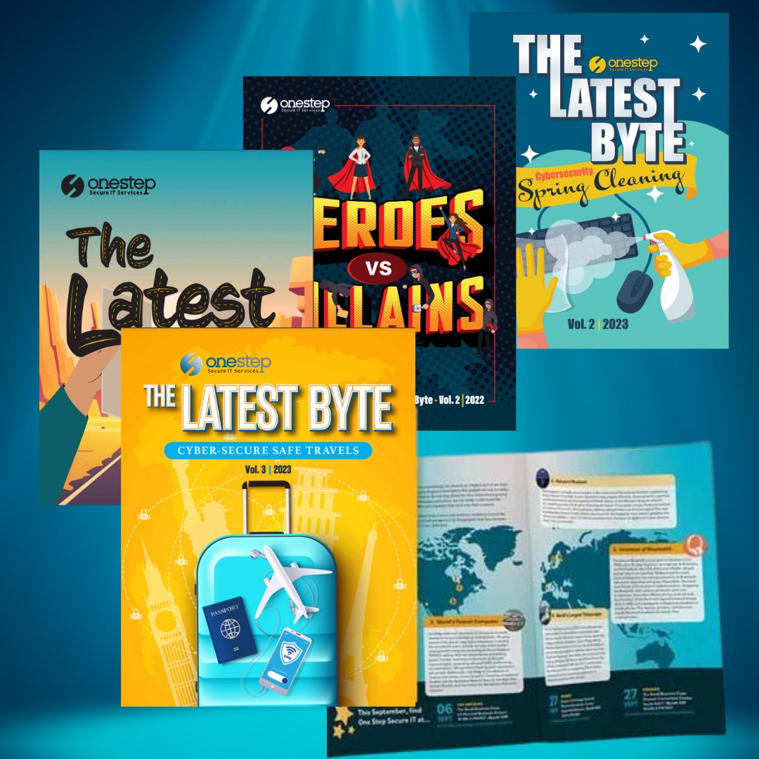 onestepsecureit's tweet image. The Ultimate IT Business Magazine - Now Bigger and Better in Its 7th Edition! 🌟 
Why settle for the usual when you can experience the extraordinary? Take your tech game to the next level with us! 
Sign up now! hubs.ly/Q027MN_K0
 #TheLatestByte #TechNews