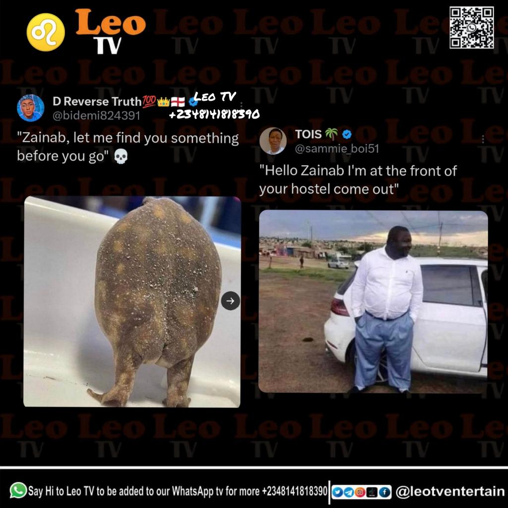 leoenthub's tweet photo. Today's meme thread 😂😂😂 From memes on Zainab gist to random memes https://t.co/ZUSGT49yc1