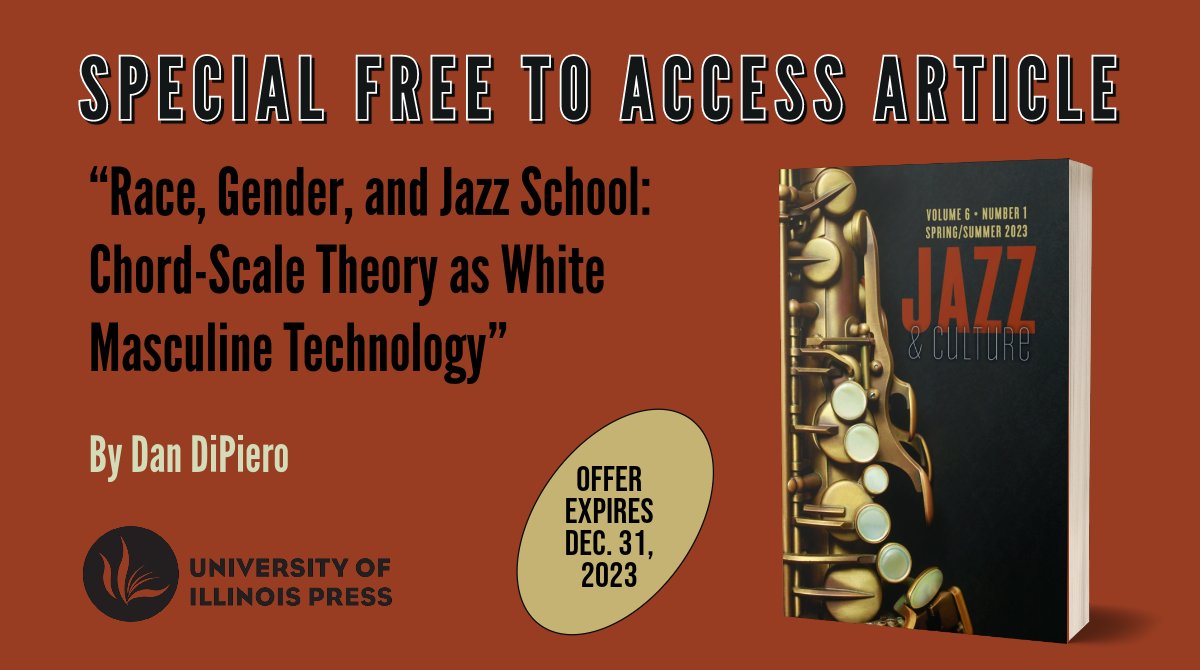 In celebration of the #amssmt23 conference going on now, please enjoy this free to access article from @culture_jazz! scholarlypublishingcollective.org/uip/jaf/articl… cc: @SMT_musictheory
