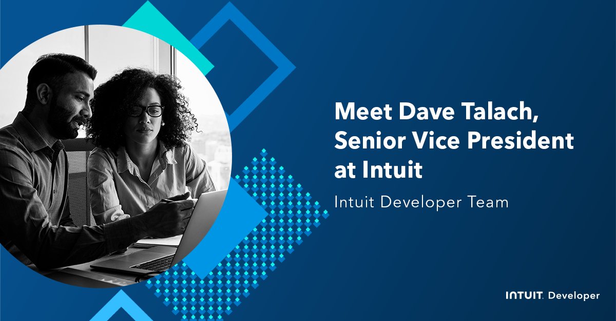 David Talach brings a wealth of experience from the tech industry to @QuickBooks. We sat down with one of the newest members of our leadership team and are thrilled to introduce him to the developer community: ow.ly/R7XI50Q3xxo #IntuitTech #PoweringProsperity