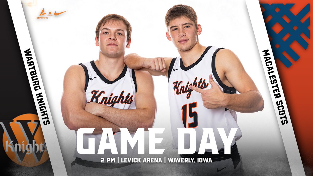 GAME DAY!!🔥🏀

@WartburgMBball is set to open the 2023-24 season AT HOME this afternoon against Macalester College! Tip off is set for 2 p.m. inside Levick Arena.

📺bit.ly/3L46Y4j

📊bit.ly/3QStf8A