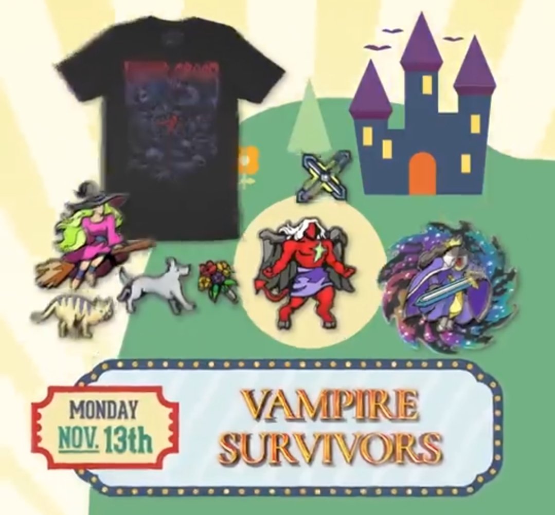 Vampire Survivors - Fangamer