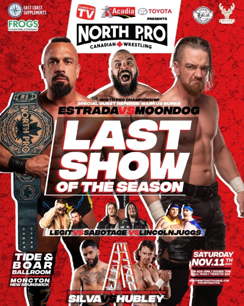 I owe coach <a href="/QTMarshall/">QT Marshall</a> for a great personal achievement but I also I owe him this professional achievement…it’s lunch time, this one’s for The Nightmare Factory!

@NF_Training 

Tomorrow Night in Moncton; <a href="/NorthProW/">NorthProWrestling</a>