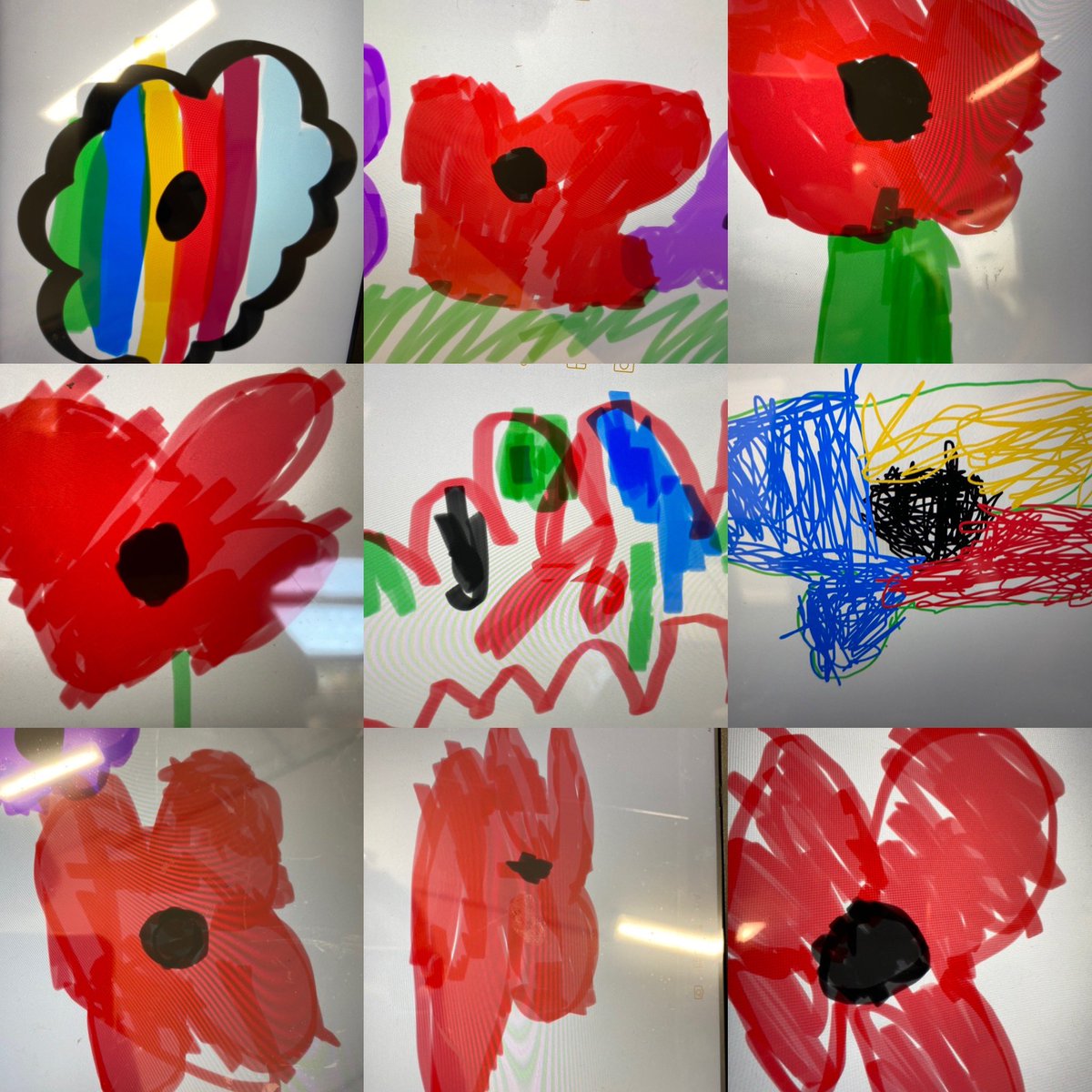 BilstonPrimary's tweet photo. Primary 1/2 enjoyed learning about Remembrance Day and creating some beautiful poppies on their IPads. #bilstonbairns #MidDigiLearn #digitalart https://t.co/MB1FRYwbbG
