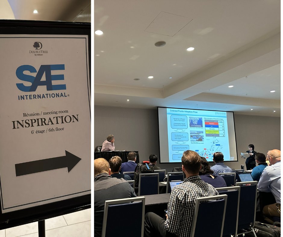 Wiseleap's tweet photo. Great Insights and Connections at the SAE International Ground De-Icing Committee Meetings Conference in Montreal!
Kudos to Martin for his participation and for representing our commitment to excellence at such a significant industry event!

#GroundDeIcing  #SEAConference https://t.co/mMXlRL4rCd