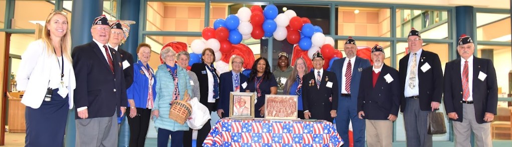Today we celebrated our real-life heroes– our Veterans! Thank you to members of VFW Post 7472 for your service and your partnership with Veterans Elementary School. #EaglesSoar #VeteransDay2023