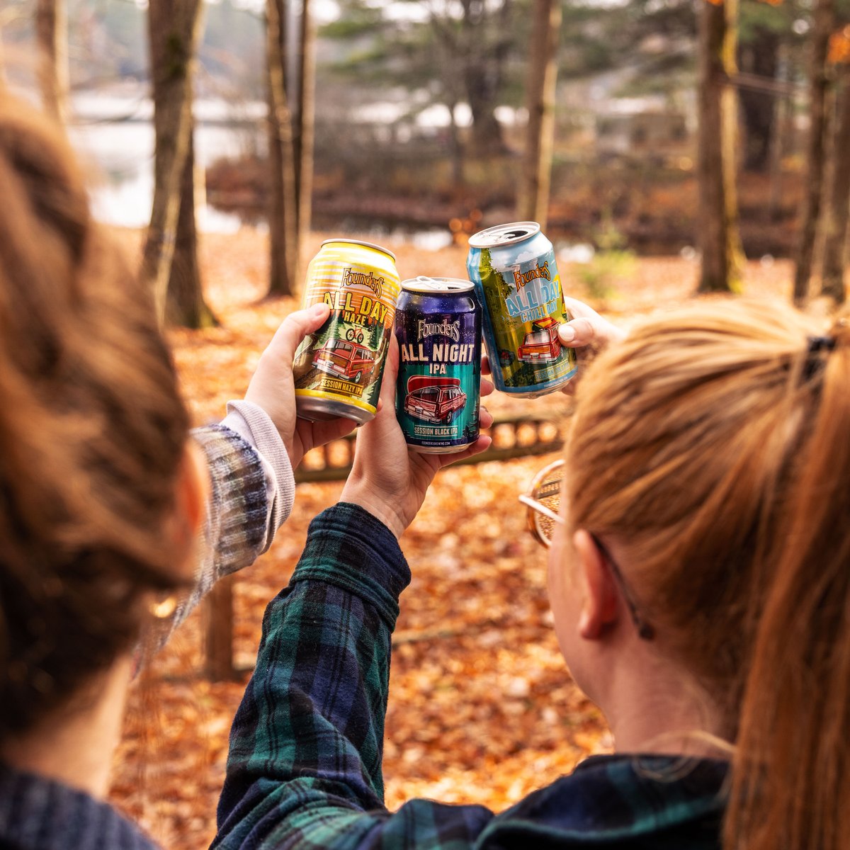 Beer tastes better when you have people to share it with. Remember to tag us in your All Day IPA inspired adventures so we can see all the ways you're savoring the moment! Cheers to the weekend! #foundersbrewing