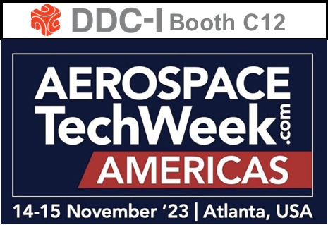 DDC-I headed to Aerospace TechWeek. Booth C12 features 2 demos. Gary Gilliland will present 2 papers -Safety Critical Multicore for Complex Avionics -&amp; -Security in Avionics Systems. Gary chairing -Leveraging Commercial Technology for Defense Applications aerospacetechweek.com