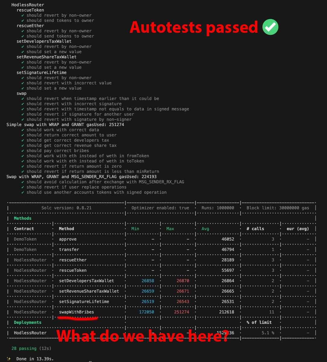 🚨Hodless Bot Bribes is ready 🚨

 🧠 I don’t think most of you know what this implies. Let’s get deep into why this is HUGE.

Having a bribes release at this stage only speaks about how much of a Force to be reckoned we are.

There is a reason there’s only 2-3 bots in the whole