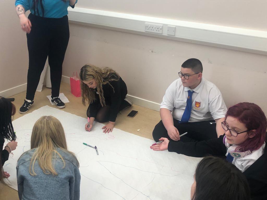 Thanks to Mrs Cassidy for accompanying our pupils at the North Ayrshire Youth Conference today. Our pupils had a great time! <a href="/NAYouthServices/">North Ayrshire Youth Services</a> #believeinbetter💙
