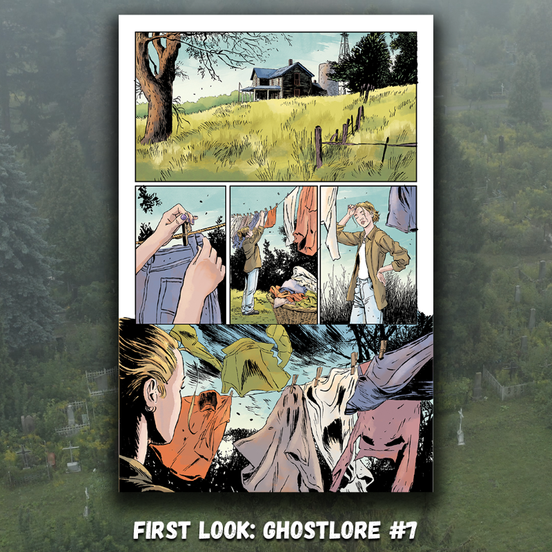 boomstudios's tweet photo. Here's your first look at GHOSTLORE #7, the next issue of the brand new horror series by acclaimed #TheEmptyMan author @cullenbunn, superstar artist @leomacs, colorist @WordieJason, and letterer @eDukeDW, along with guest artist @vinartwork.

FINAL ORDER CUTOFF IS THIS MONDAY!