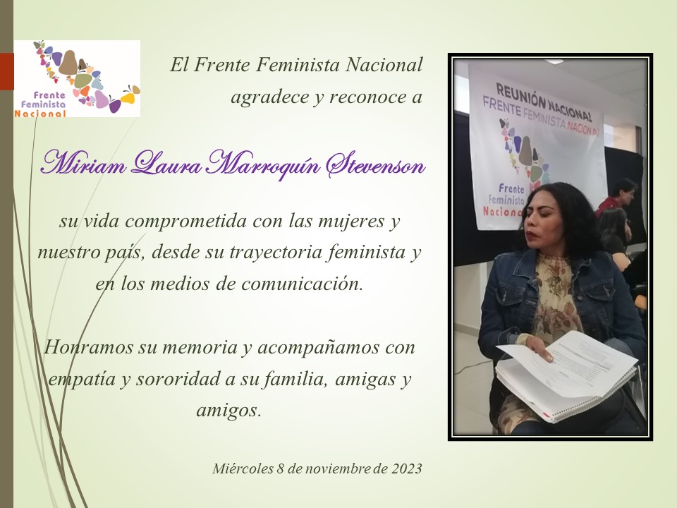 #ConEternaGratitud #MiriamMarroquin