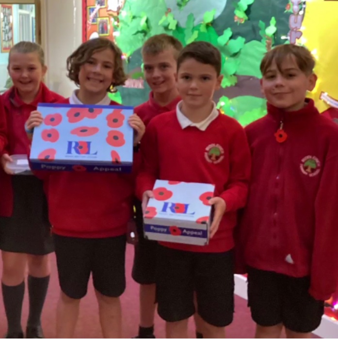 A big well done to our year 6 Sports and Events team who were responsible for selling poppies and other merchandise to raise money for  <a href="/RBritishLegion/">BritishLegion</a> this week. 

Thanks to all who donated and showed their support for this wonderful cause.