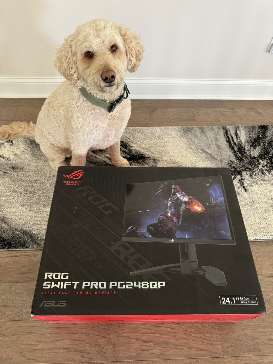 Looking forward to unboxing and gaming on the world’s fastest gaming monitor on stream…540HZ!!! Pre-order yours today:  us.rog.gg/Hiko-monitor #ROGGamingMonitor <a href="/ASUS_ROGNA/">ROG North America</a> #ad
