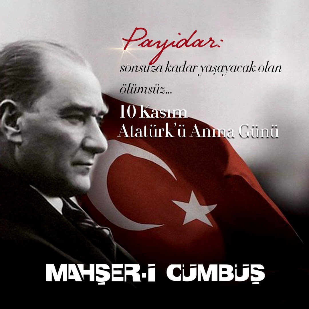 Asırlık Cumhuriyetimizin kurucusu Gazi Mustafa Kemal Atatürk’ü aramızdan ayrılışının 85. yılında saygı, sevgi ve özlemle anıyoruz #10Kasim