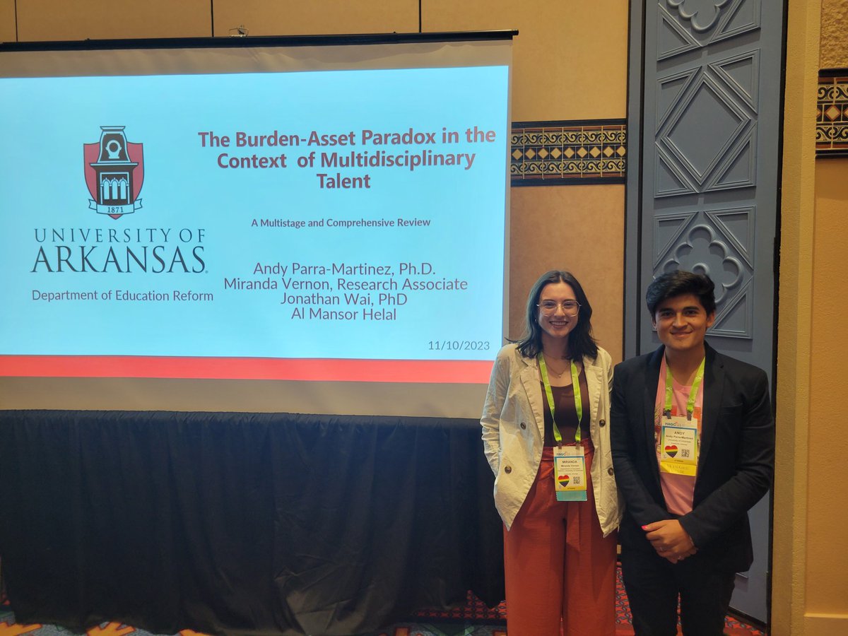 Great talk at @NAGCGIFTED by Miranda Vernon and @AndyParraMz! @ua_edreform @uacoehp