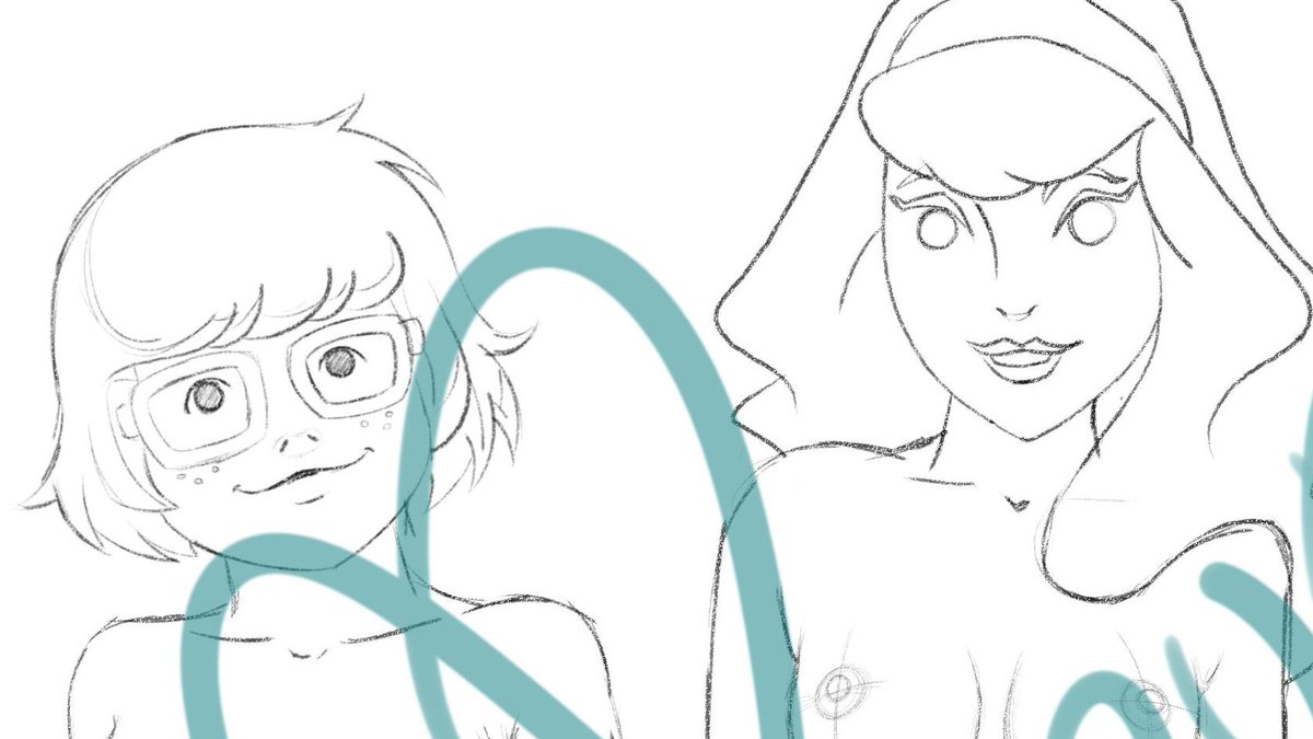 Maybe working on a picture...
Comment below what outfits you want to see these two in attach examples...