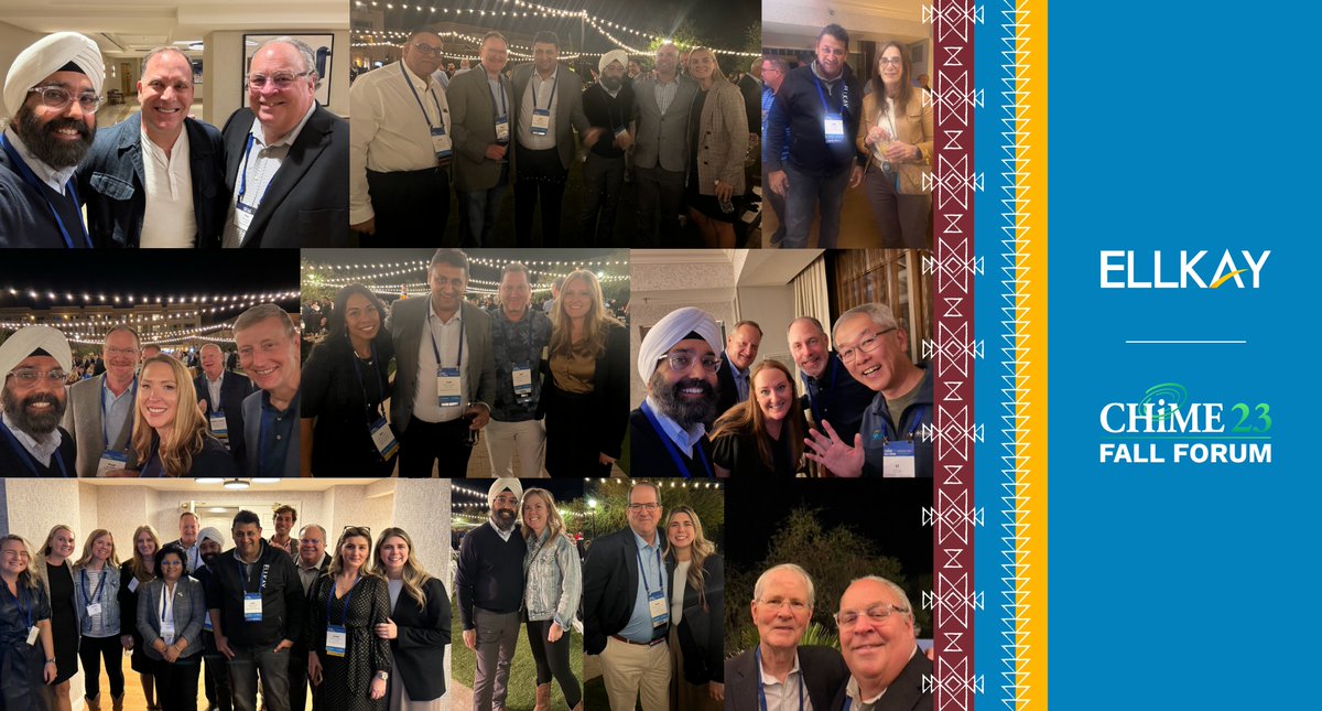 Good things are happening at the CHIME Fall Forum, and ELLKAY is grateful to be a part of all the magic happening this week! We’re soaking up all the insightful discussions, networking, and events taking place at #CHIMEFallForum! What has been your highlight?! #ELLKAY