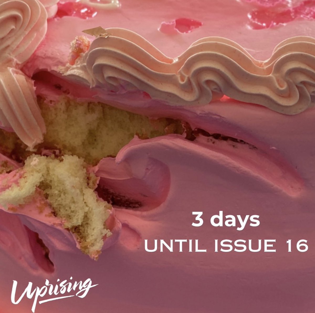 UprisingMag's tweet photo. Only 3 more days until issue 16!!!!🍰🩷 

Subscribe to our digital release to get a copy of issue 16 sent directly to your email! Link in bio🫶 https://t.co/SxcknRAZXq